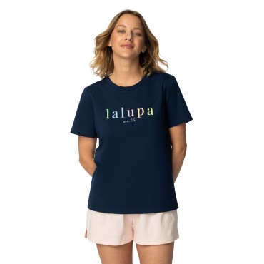 T-krekls LaLupa LA109 dark blue