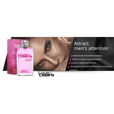 Smaržas ar feromoniem Love&Desire 50 ml
